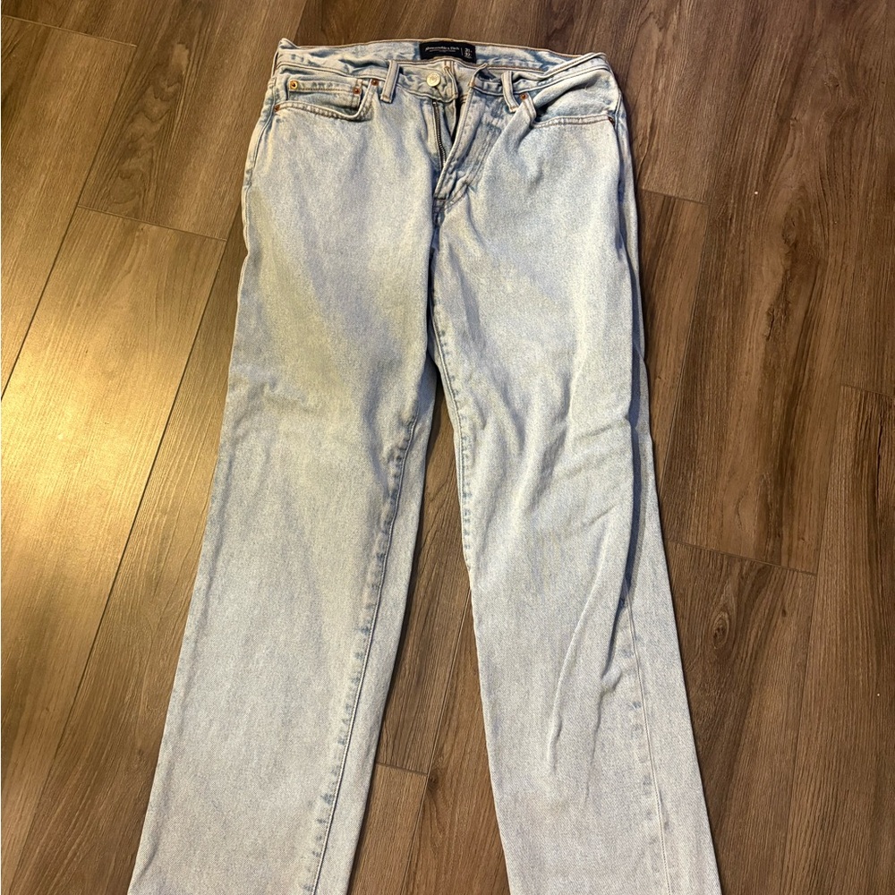Abercrombie & Fitch Light Blue Men Jeans